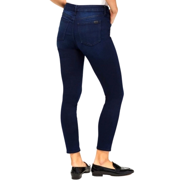 Jen7 NWT 7 For All Mankind Dark Wash Ankle Skinny Stretch Denim 16 - Picture 2 of 7